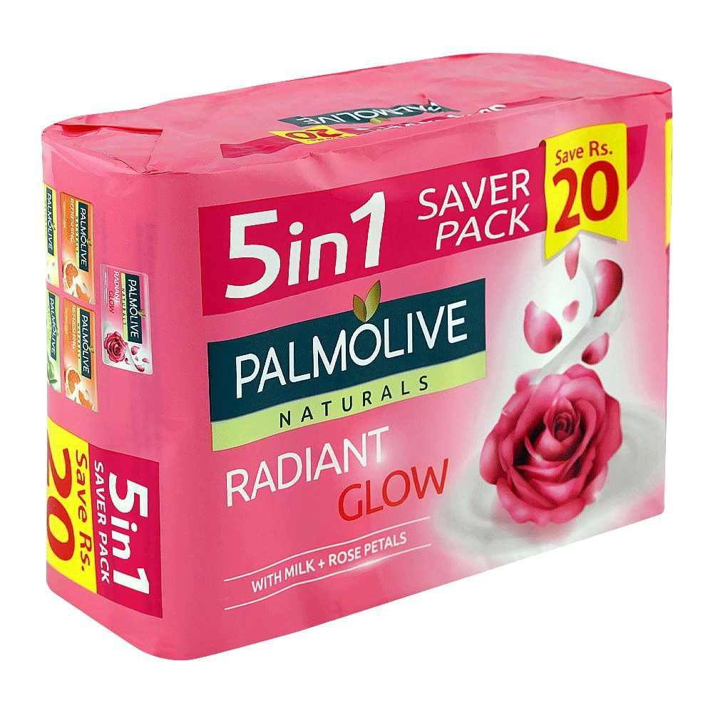 Palmolive Radiant Glow Soap 5x130g