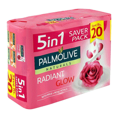 Palmolive Radiant Glow Soap 5x130g
