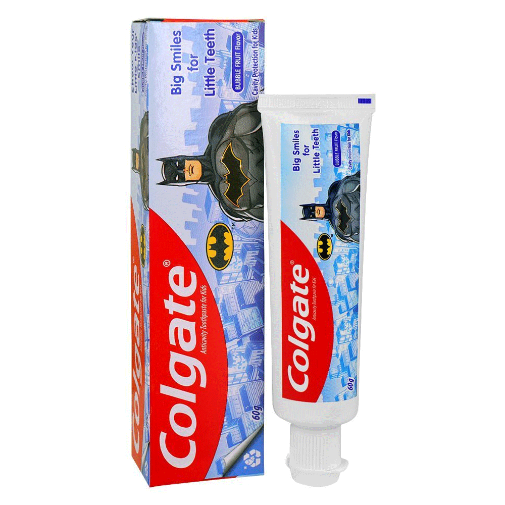 Colgate Batman Little Kids Bubble Fruit Toothpaste 60g – Springs