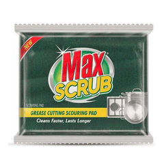 Max Scrub Grease Cutting Scouring Pad Small 1`s