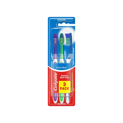 Colgate Extra Clean Soft Toothbrush 3s