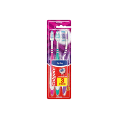 Colgate Zig Zag Medium Toothbrush 3s