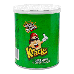 Kracks Sour Cream & Onion Flavour 45g