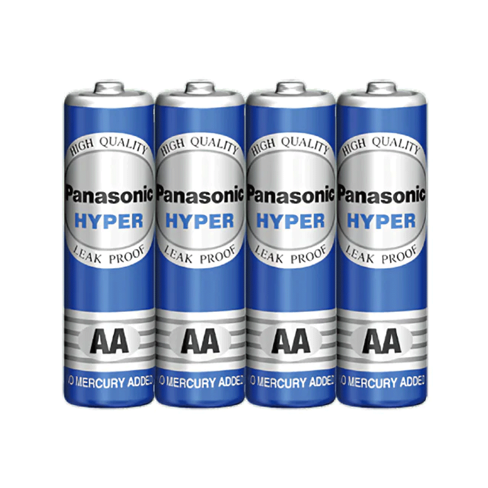 Panasonic Hyper AA Battery Cells 4`s