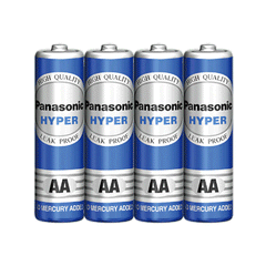 Panasonic Hyper AA Battery Cells 4`s
