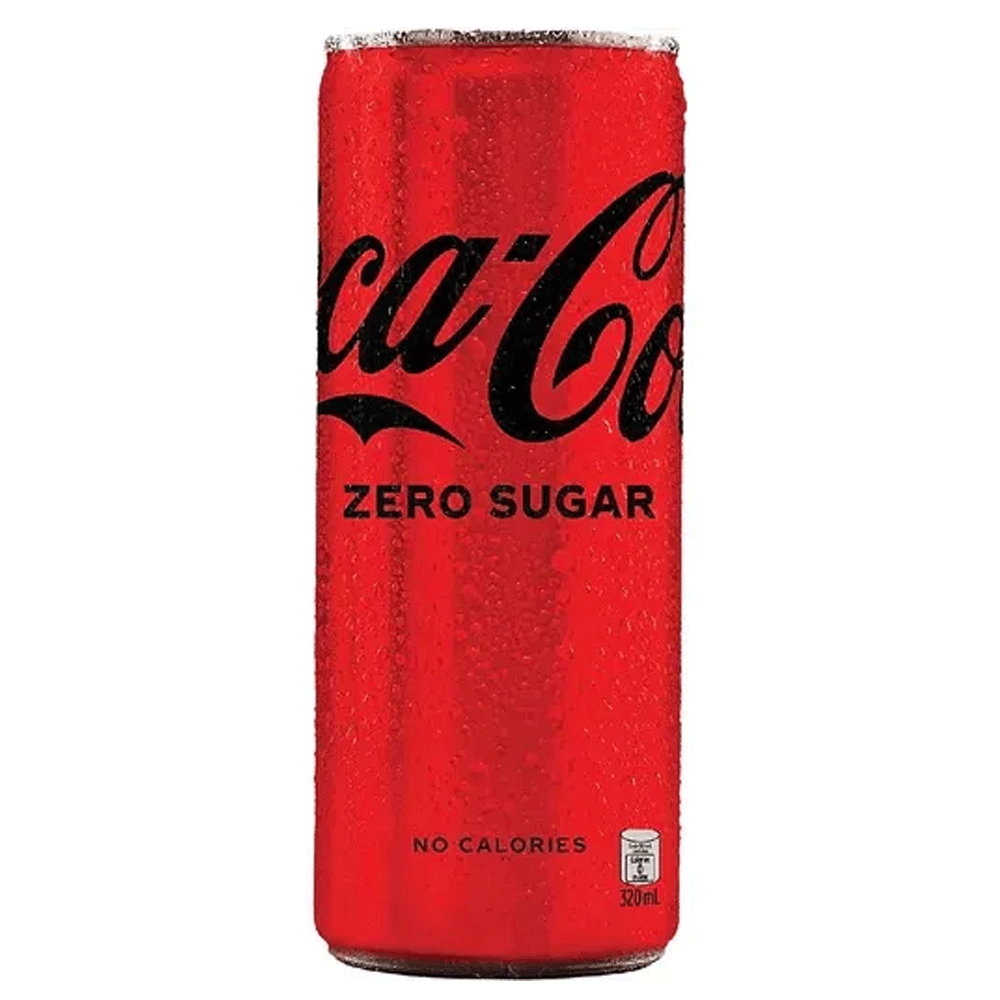 Coca Cola Can Zero Sugar 320ml