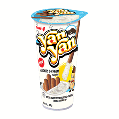 Meiji Yan Yan Cookies & Cream 44g