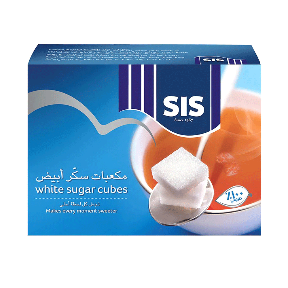 Sis White Sugar Cubes 500g