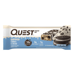 Quest Protein Bar Dipped Cookies & Cream 50g