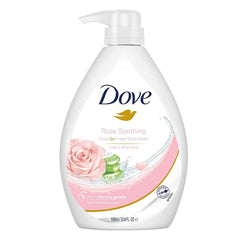 Dove Rose Soothing Refreshing Body Wash 1Ltr