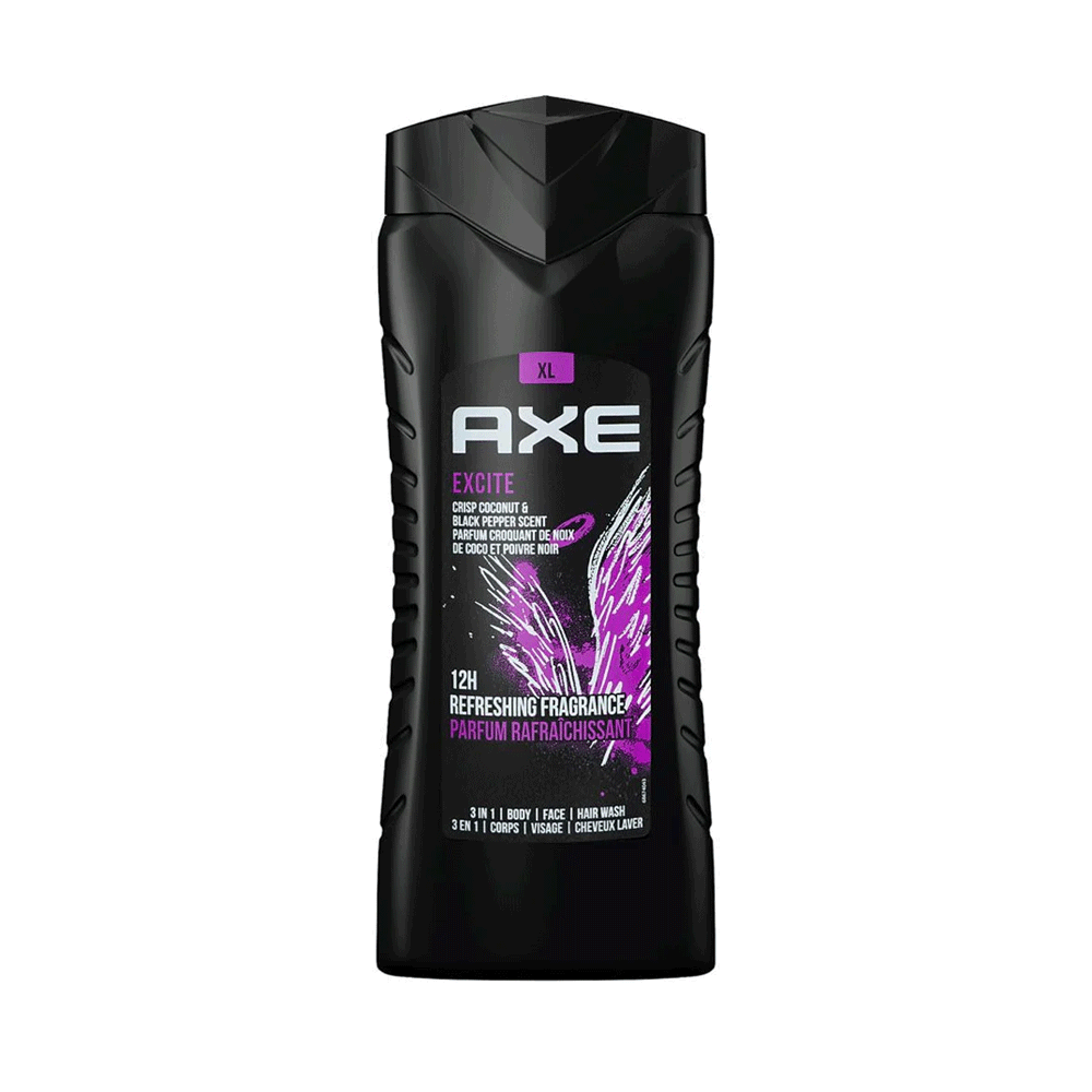 Axe Excite XL 3in1 Shower Gel 400ml