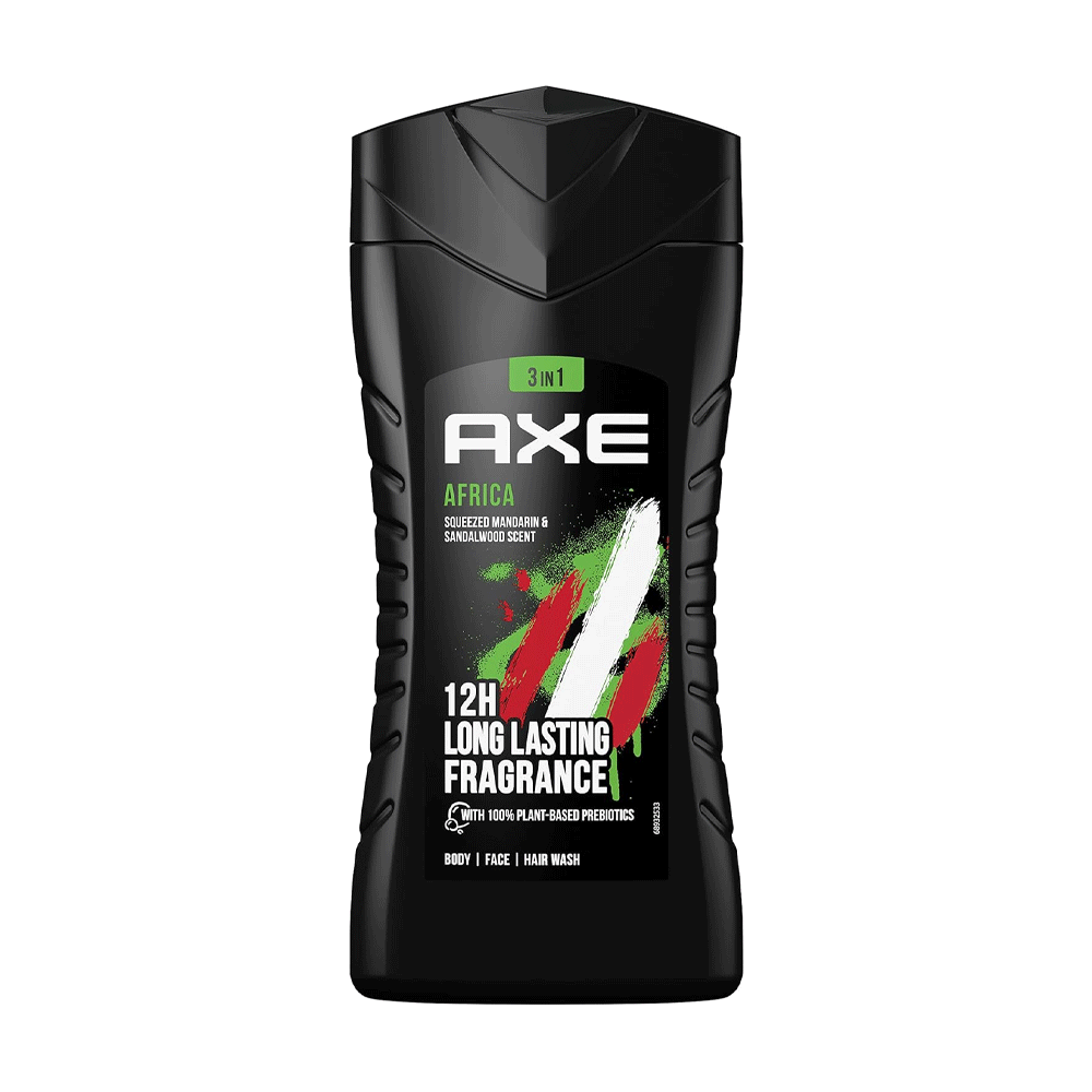Axe Africa XL 3in1 Shower Gel 400ml