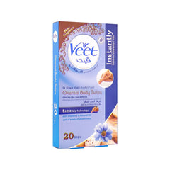 Veet Original Body Strips Vitamin E & Almond 20s
