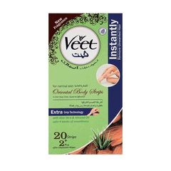 Veet Original Body Strips Aloe Vera & Almond 22s