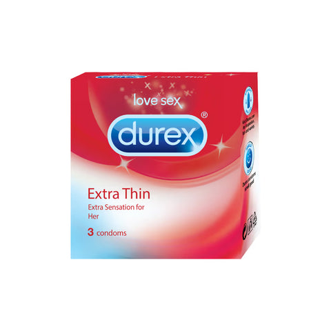 Durex Condoms Extra Thin 3s