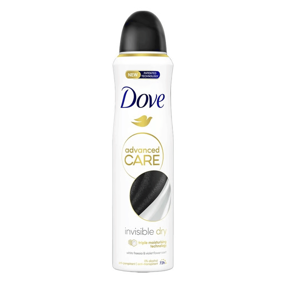 Dove Advanced Care Invisible Dry Body Spray 150ml