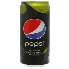Pepsi Lemon Black Zero Calories Can 320ml