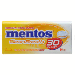 Mentos Clean Breath Lemon Mint 35g