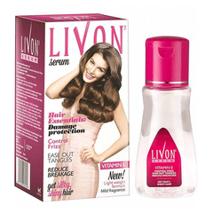 Livon Hair Serum With Aloe Vera & Vitamin E 50ml