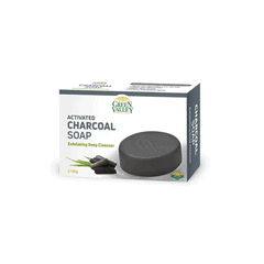 Green Valley Charcoal Exfloiating Deep Cleanser Soap 90g