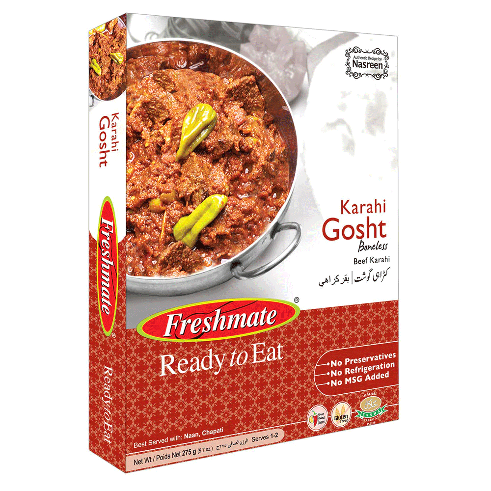 Freshmate Karhai Gosht Beef Ready To Eat 275g