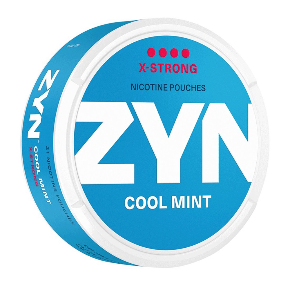 Zyn Cool Mint Nicotine Pouches Strong