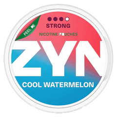 Zyn Cool Watermelon Nicotine Pouches Strong