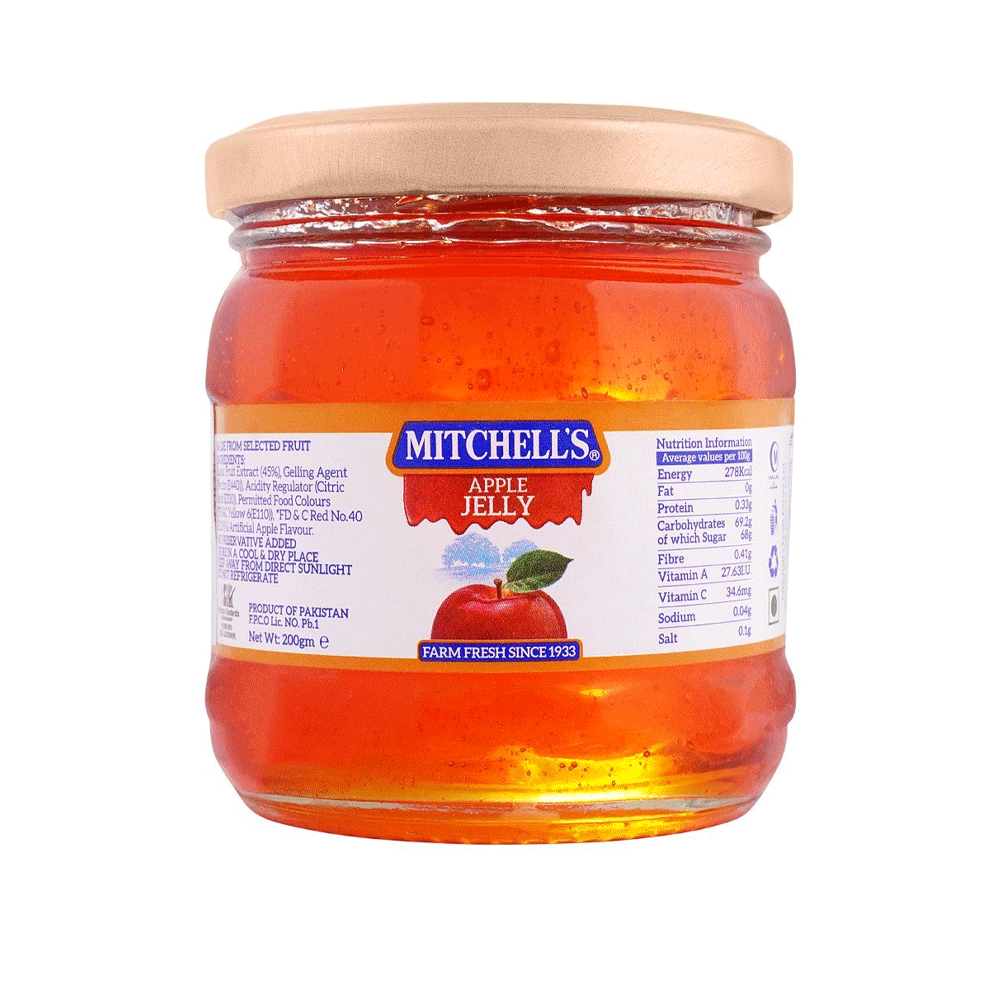 Mitchells Jelly Apple 200g