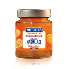 Mitchells Jam Diet Golden Mist Marmalade 300g
