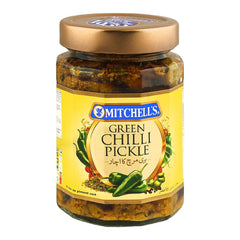 Mitchells Pickle Green Chilli 340g