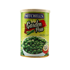 Mitchell's Garden Peas 400g