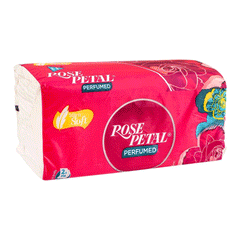 Rose Petal Perfumed Tissues 550 Sheets