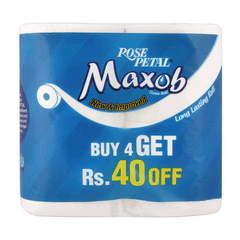 Rose Petal Maxob Toillet Roll 4s