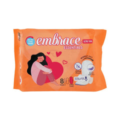 Embrace Maxi Essentials Extra Long Pads 8s