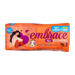 Embrace Maxi Essentials Extra Long Pads 16s