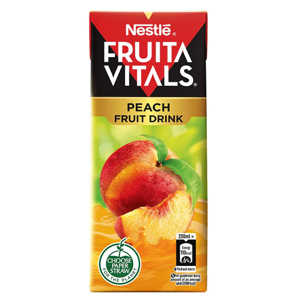Nestle Fruita Vitals Peach Nectar 200ml