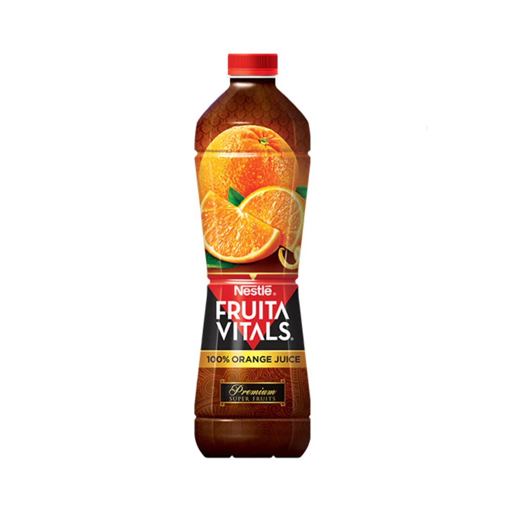 Nestle Fruita Vitals 100% Orange Juice 1 liter