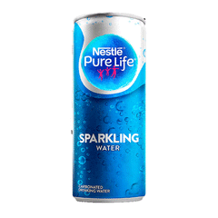 Nestle Pure Life Sparkling Water Can 250ml