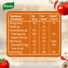 Knorr Chilli Garlic Sauce (pouch) 800g