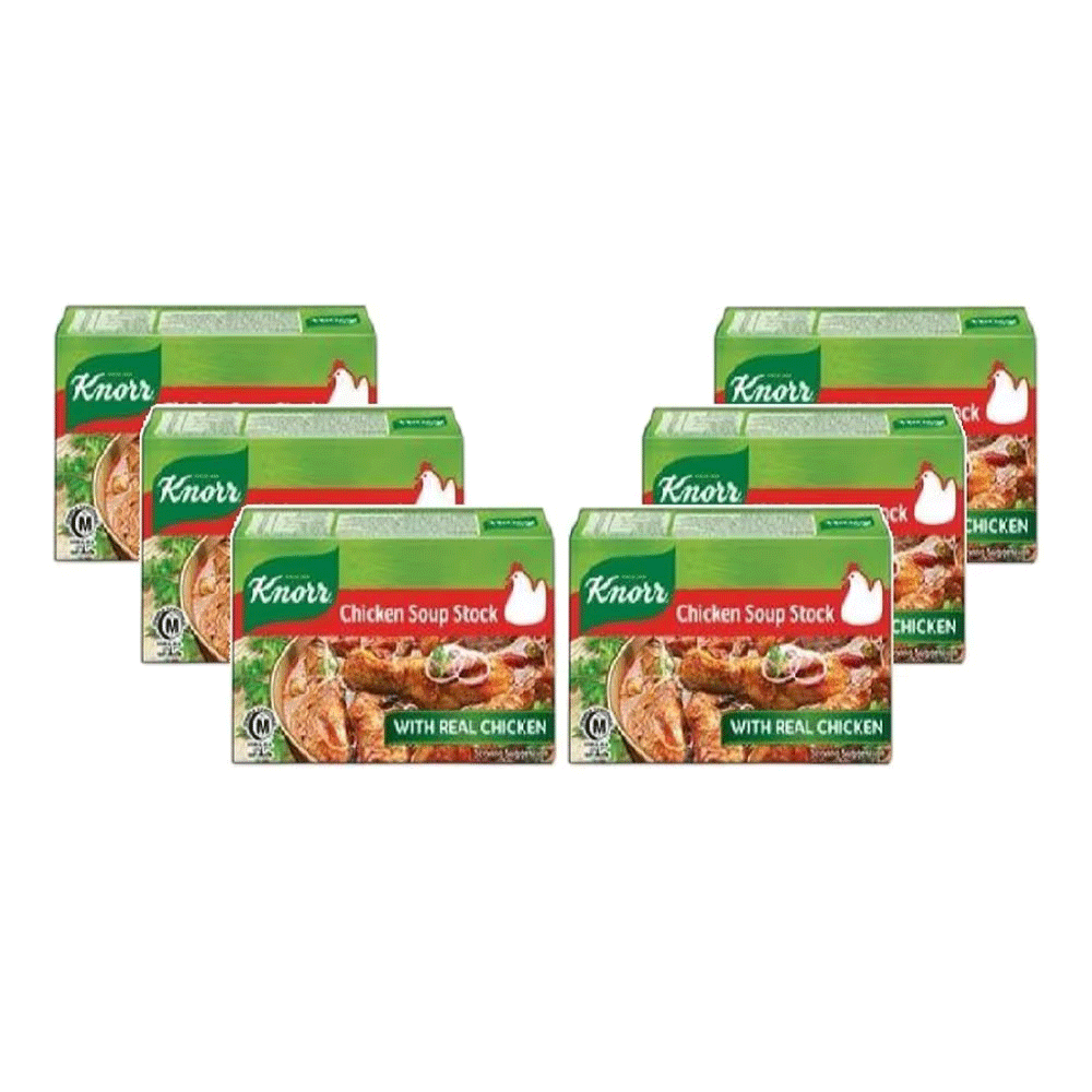 Knorr Chicken Soup Stock 6pcs