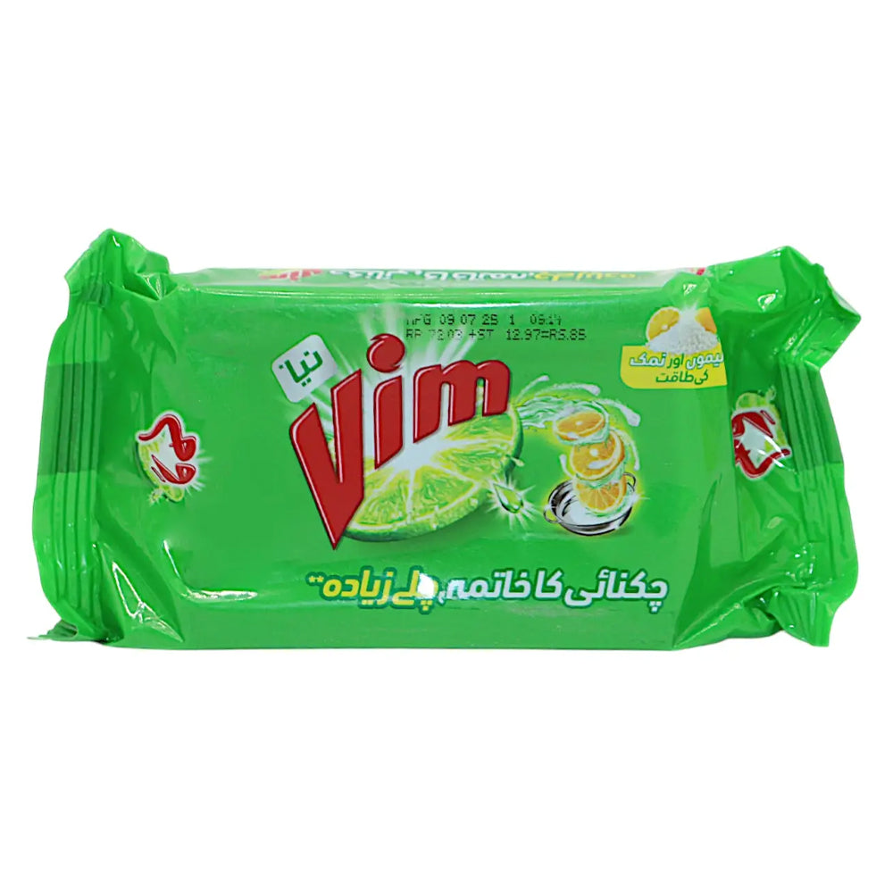 Vim Lemon & Salt Soap 165g