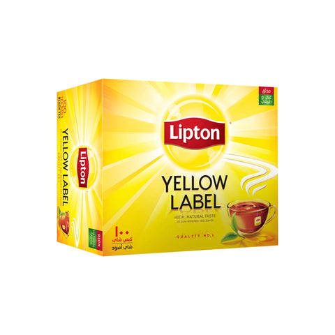 Lipton Yellow Label Tea Bags 100s Black Tea