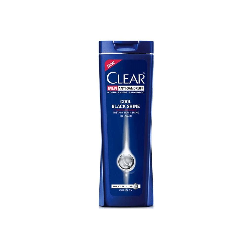 Clear Cool Black Shine Men Shampoo 400ml