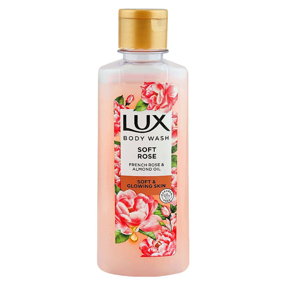 Lux Soft Rose French Rose & Almond Oil Body Wash 520ml