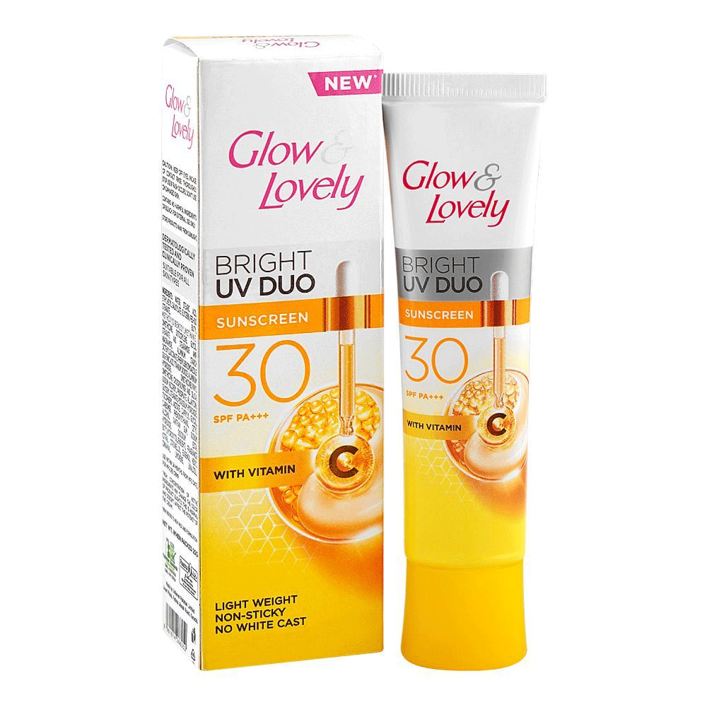 Glow & Lovely Bright UV Duo 30spf Sunscreen 25g