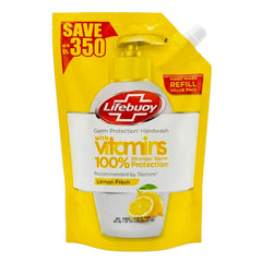 Lifebuoy Hand Wash Lemon Fresh Refill Pouch 900ml