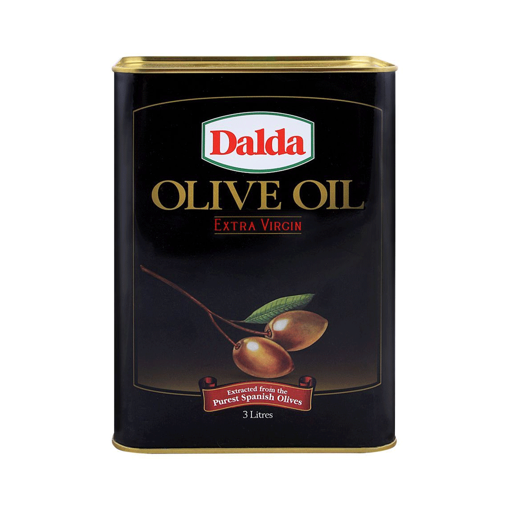 Dalda Extra Virgin Olive 3ltr Tin
