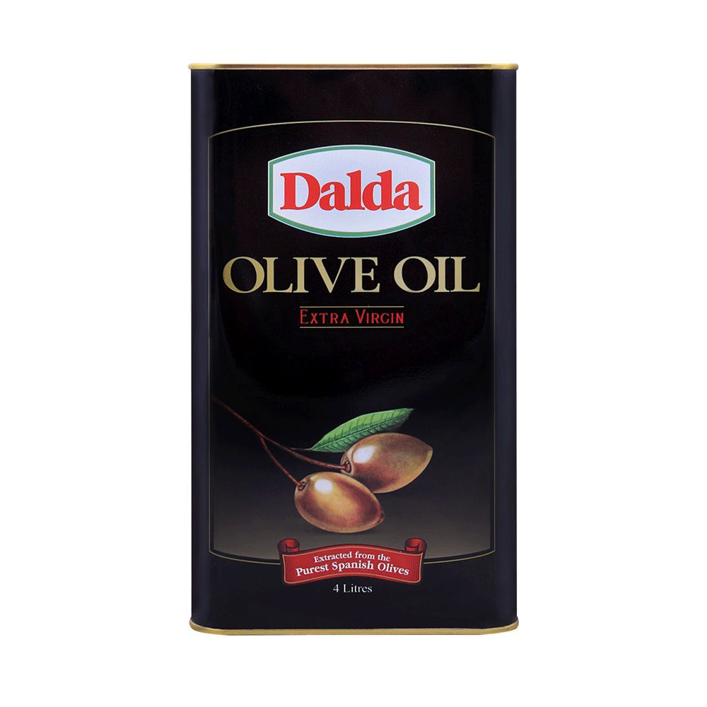 Dalda Extra Virgin Olive 4ltr Tin