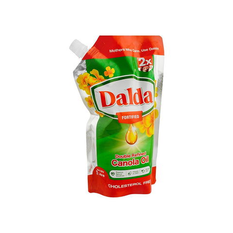 Dalda Canola Oil 1ltr Pouch With Nozzle