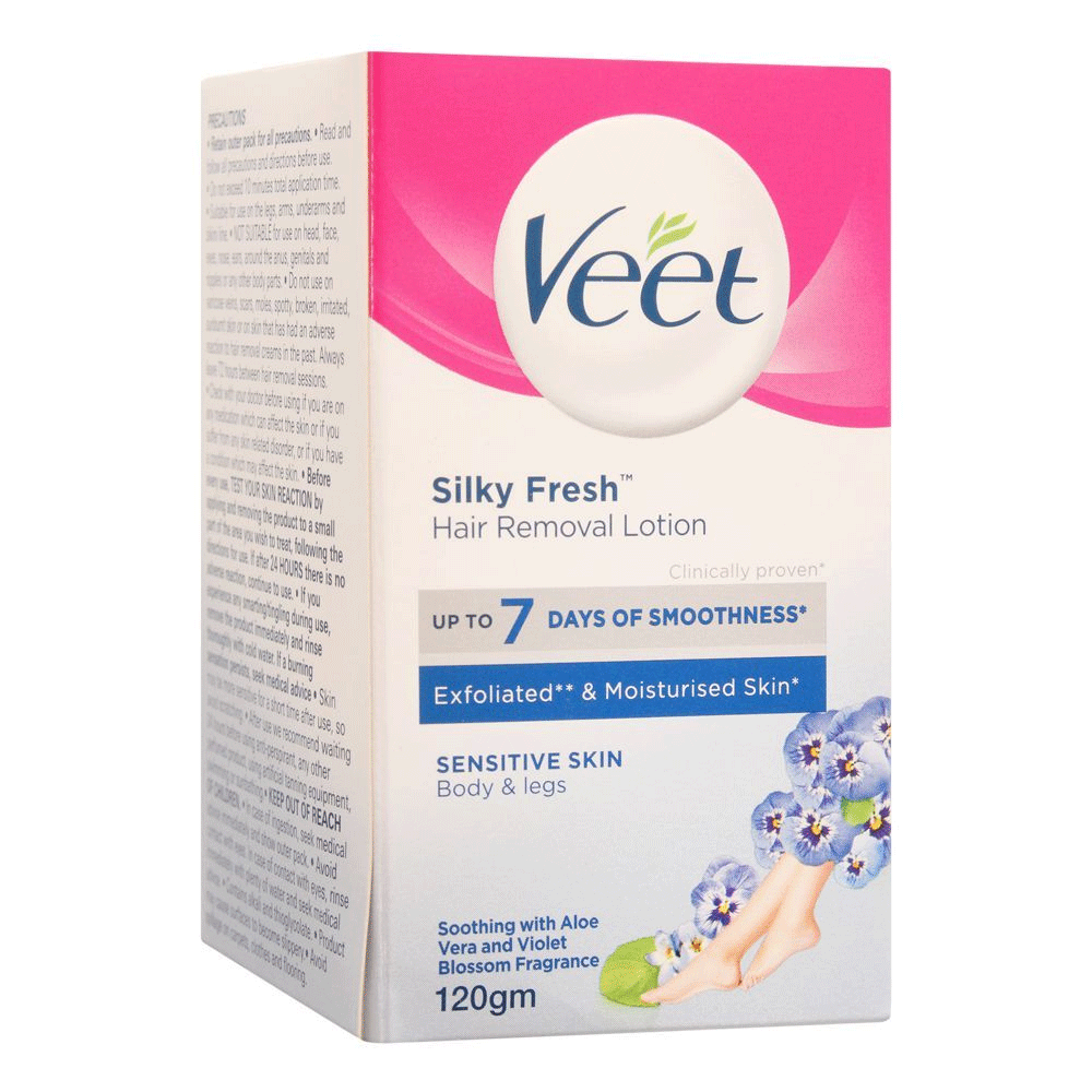 Veet Silky Fresh Sensitive Skin Lotion 120g